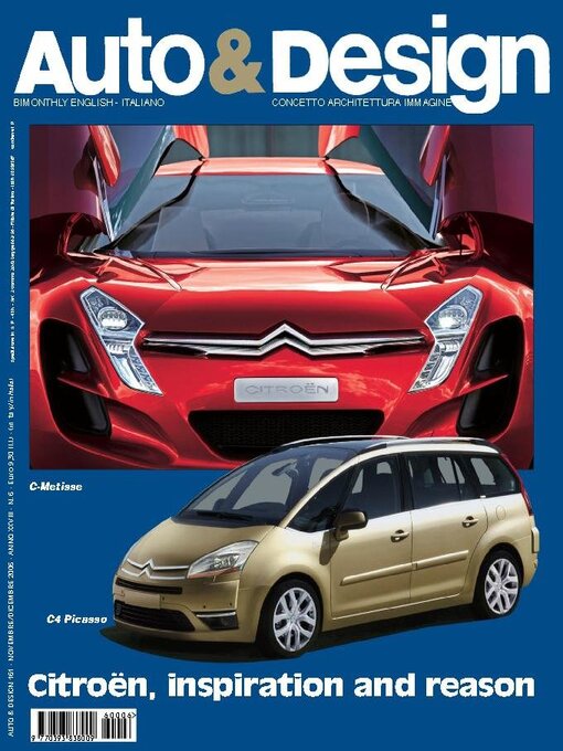 Title details for AUTO & DESIGN  by Auto & Design SRL - Available